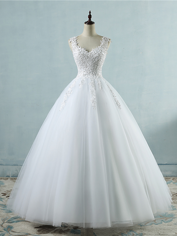 Silk Backless Wedding Dress