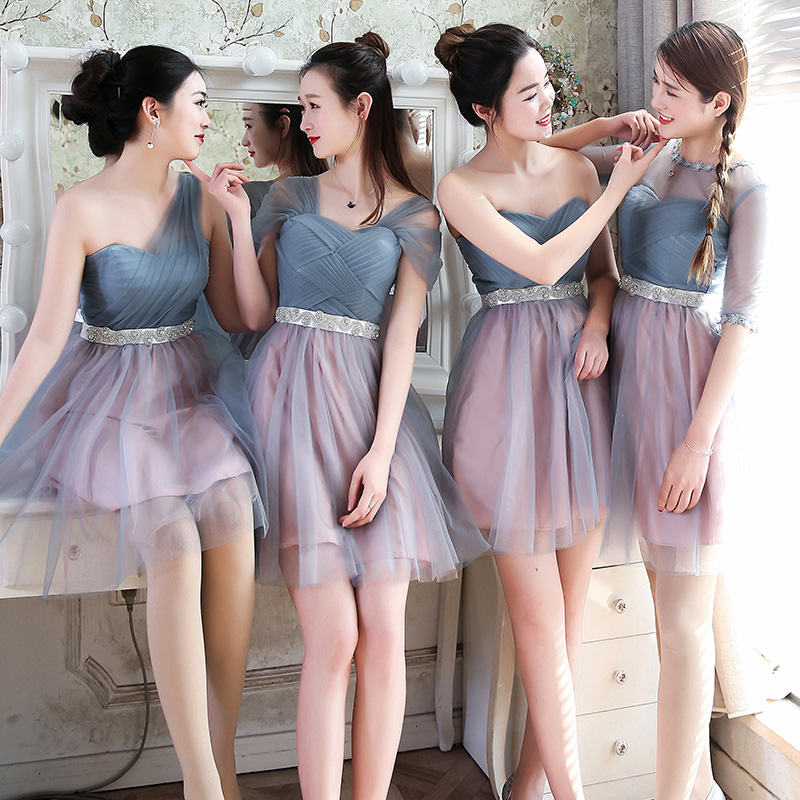 Short Bridesmaid Dress, Tulle Bridesmaid Dress, Mismatched Bridesmaid — free download